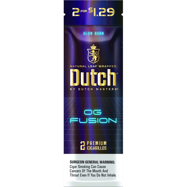 DUTCH 2/$1.29 OG FUSION 30CT