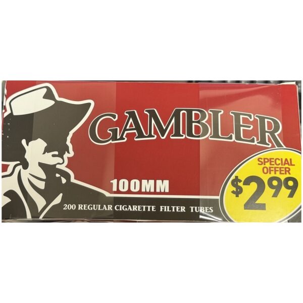 GAMBLER TUBE * $2.99 100'S FULL FLAVOR