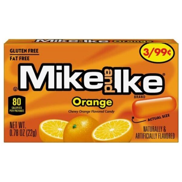 JUST BORN 3/99¢ ORANGE 24 CT