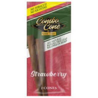 COMBO CONE STRAWBERRY 12/2CT