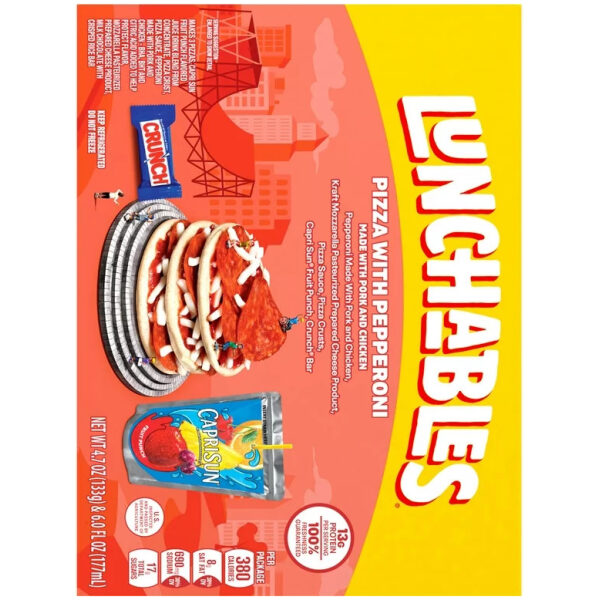 LUNCHABLE PIZZA PEPPERONI 10.7 OZ