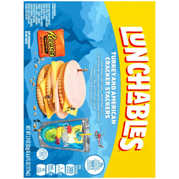 LUNCHABLE TURKEY AMERICAN CHEESE 8.9 OZ