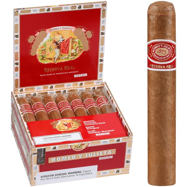 ROMEO y JULIETA RESERVA REAL MAGNUM 20CT