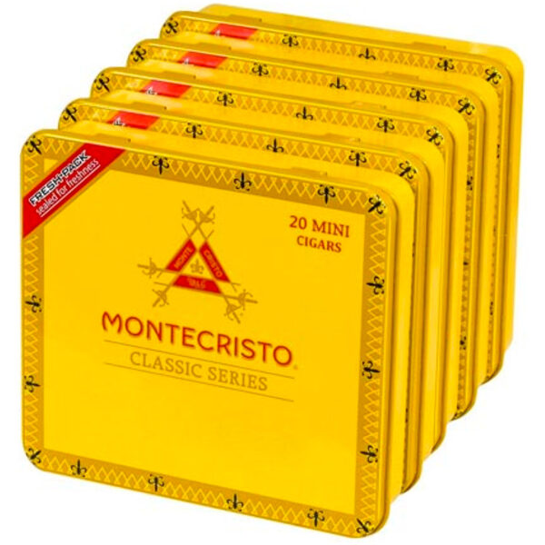 MONTECRISTO TINS MINI CLASSIC 5/20CT