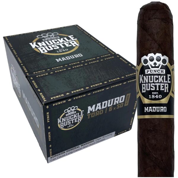 PUNCH KNUCKLE BUSTER MADURO TORO 20CT