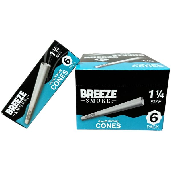 BREEZE 1 1/4 CONE 24/6PK