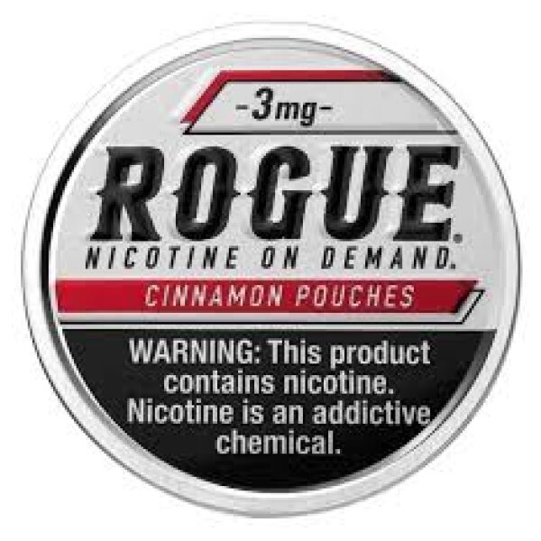 ROGUE POUCH CINNAMON 3MG 5/20CT