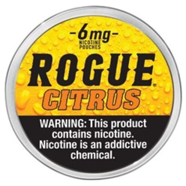 ROGUE POUCH CITRUS 6MG 5/20CT