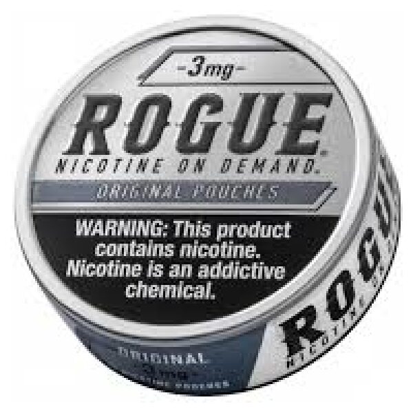 ROGUE POUCH ORIGINAL 3MG 5/20CT