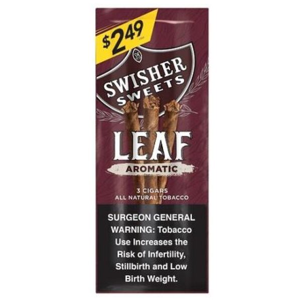 SWISHER LEAF 3/$2.49 AROMATIC