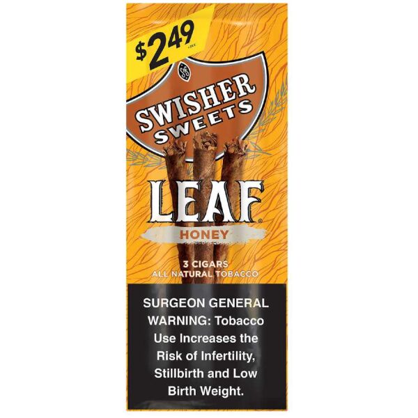 SWISHER   *LEAF  3/$2.49 HONEY