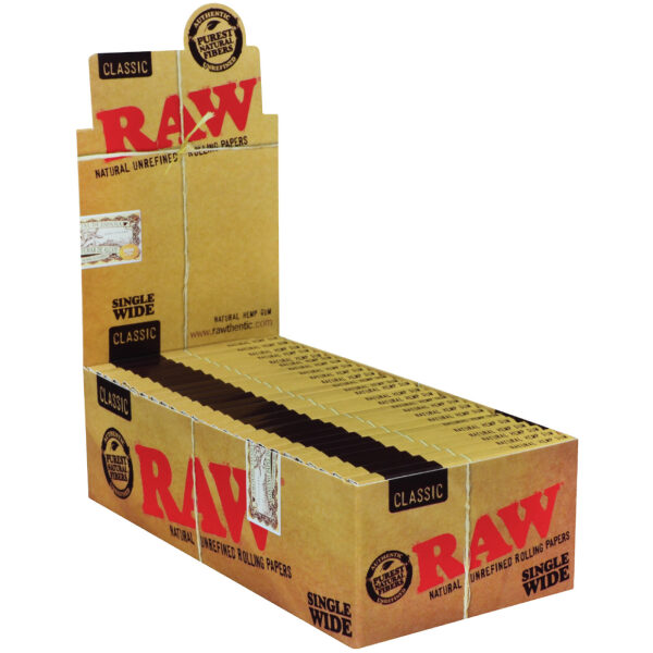 RAW PAPERS CLASSIC SINGLE WIDE 50CT