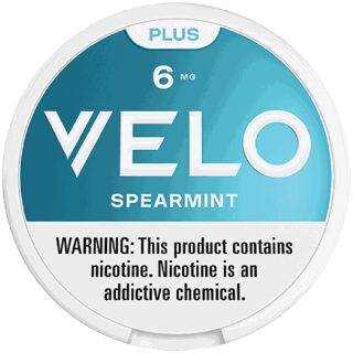 VELO PLUS 6MG SPEARMINT 5/20CT