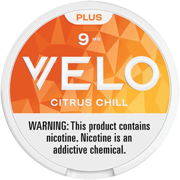VELO PLUS 9MG CITRUS CHILL 5/20CT