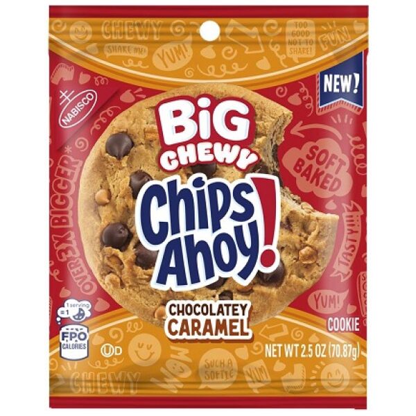 NAB CHIPS AHOY CARAMEL BIG COOKIE 7CT