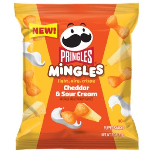 PRINGLES MINGLES CHEDDAR & SOUR CREAM 6 CT