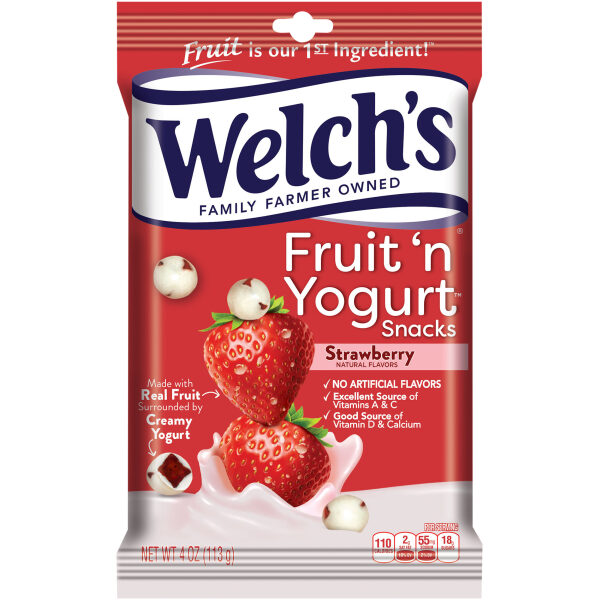 WELCHES STRAWBERRY & YOGURT 6/4OZ