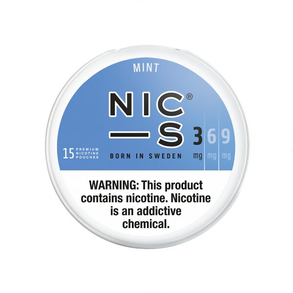 NIC-S NICOTINE POUCH MINT 3MG 5CT