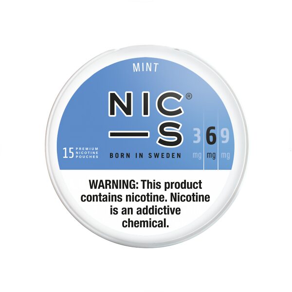 NIC-S NICOTINE POUCH MINT 6MG 5CT