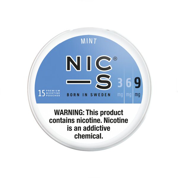 NIC-S NICOTINE POUCH MINT 9MG 5CT