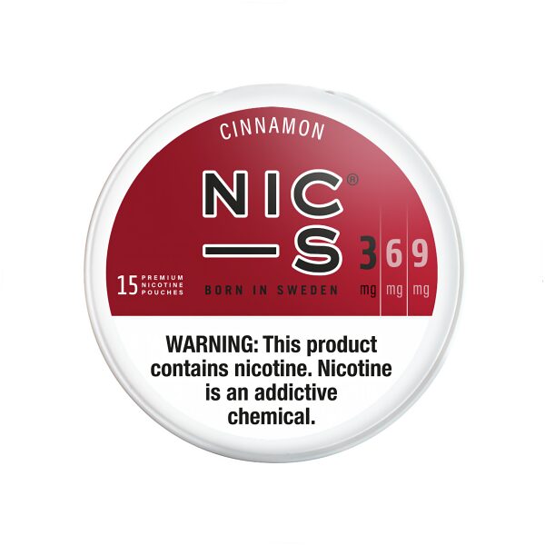 NIC-S NICOTINE POUCH CINNAMON 3MG 5CT