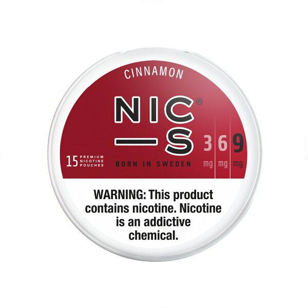 NIC-S NICOTINE POUCH CINNAMON 9MG 5CT