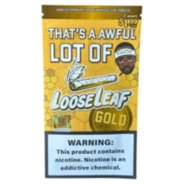 LOOSE LEAF 20/2CT $1.99 GOLD
