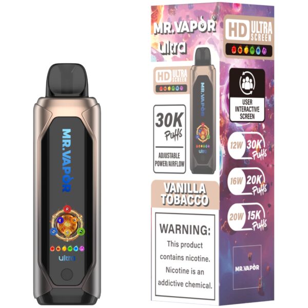 MR VAPOR ULTRA VANILLA TOBACCO 6CT
