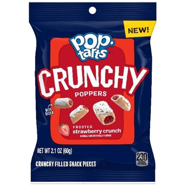 POPTART CRUNCHY POPPERS STRAWBERRY 6CT