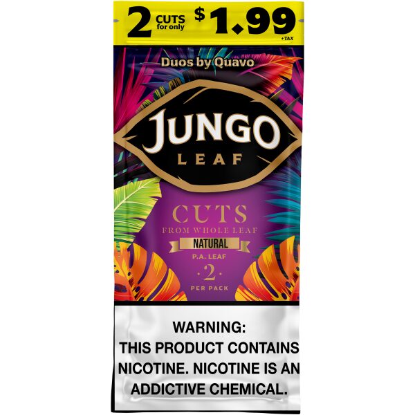 JUNGO LEAF 2/$1.99 CUTS NATURAL P.A. 20CT