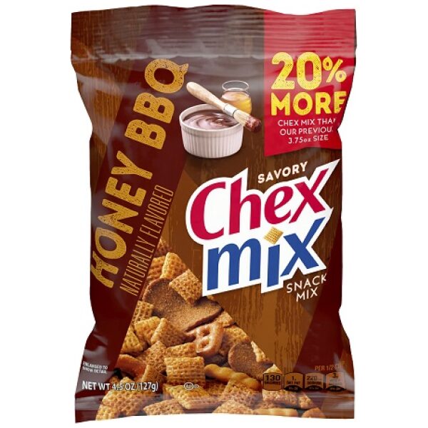 CHEX MIX 8 CT 4.5 OZ HONEY BBQ