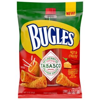 BUGLES TABASCO 6/3OZ