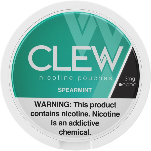 CLEW NICOTINE POUCH SPEARMINT 3MG