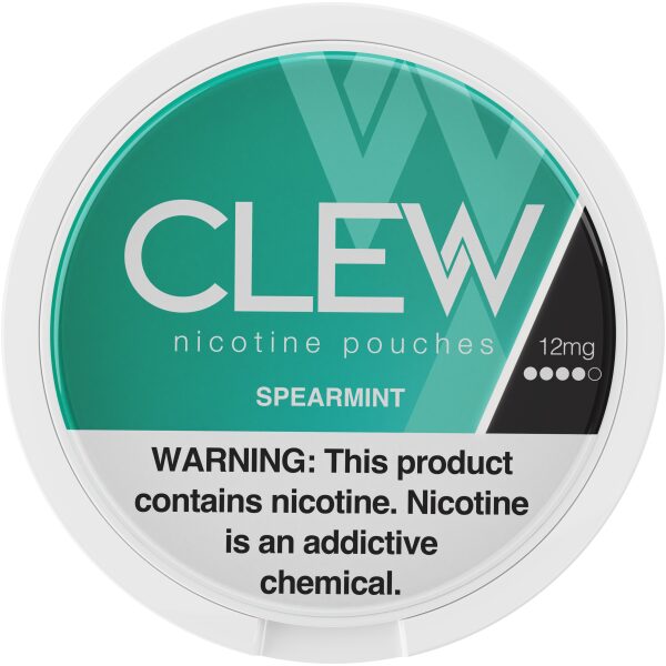 CLEW NICOTINE POUCH SPEARMINT 12MG