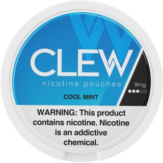 CLEW NICOTINE POUCH COOL MINT 9MG