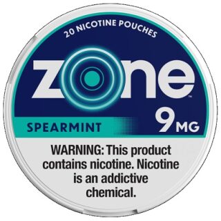 ZONE NICOTINE POUCH SPEARMINT 9MG 5/20CT