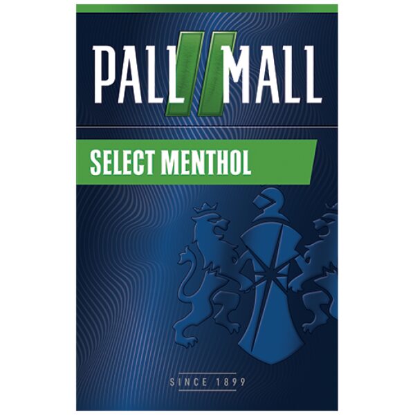 PALL MALL SELECT MENTHOL KING