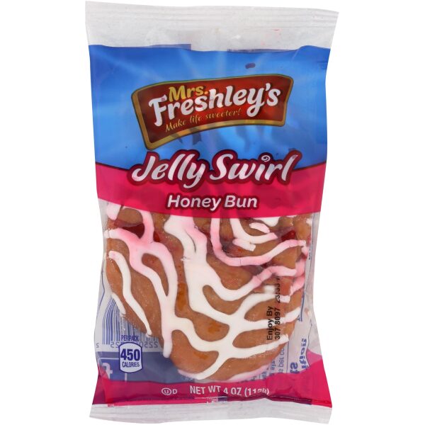 MRS FRESHLEY HONEY BUN JELLY SWIRL 9CT