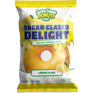 SUGAR SWEET DONUTS LEMON 8CT