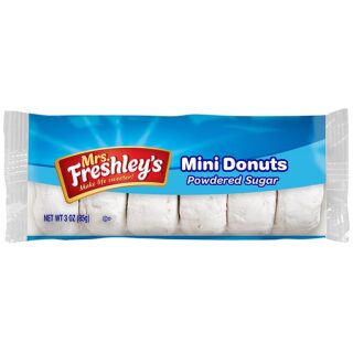 MRS FRESHLEY MINI POWDER DONUT 12CT