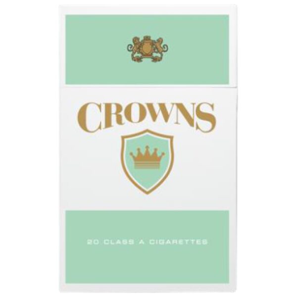 CROWNS KING LITE GREEN MENTHOL