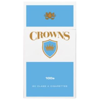 CROWNS 100'S BLUE BOX