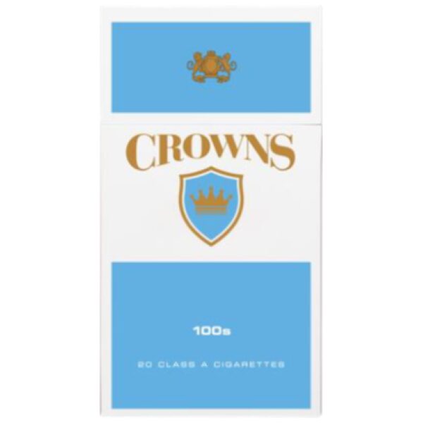 CROWNS 100'S BLUE BOX