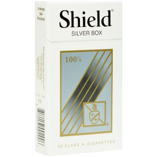 SHIELD 100'S BOX SILVER
