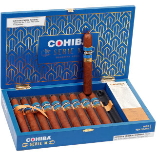COHIBA SERIE M RESERVA AZUL 10CT