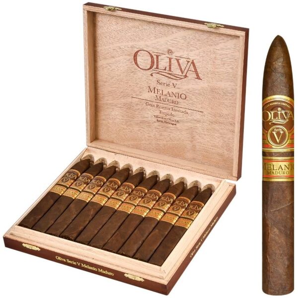 OLIVA SERIE V MELANIO MADURO TORPEDO 10CT
