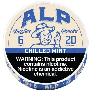 ALP NICOTINE POUCH CHILLED MINT 6MG 5CT