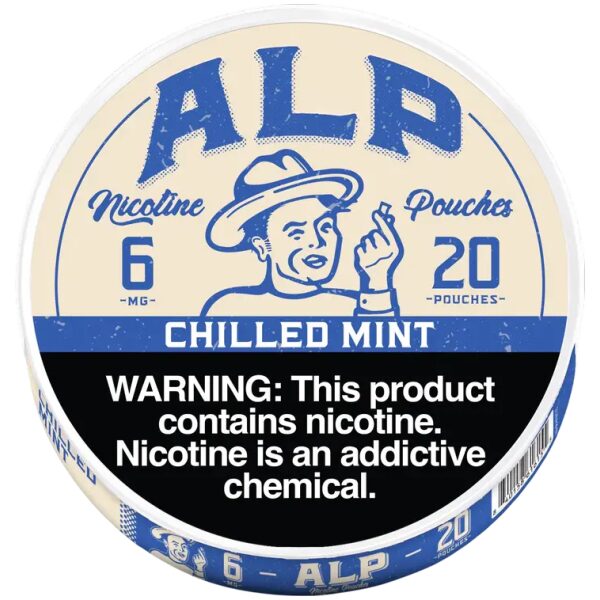 ALP NICOTINE POUCH CHILLED MINT 6MG 5CT