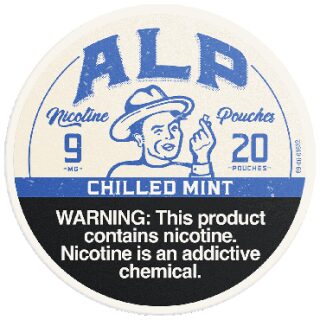 ALP NICOTINE POUCH CHILLED MINT 9MG 5CT