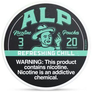 ALP NICOTINE POUCH REFRESHING CHILL 3MG